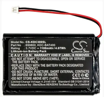 

Cameron Sino 1100mAh battery for KOAMTAC KDC30 350 350R2 400 410 411 420 421 450 699800 KDC-BAT400 KDCSPB1200