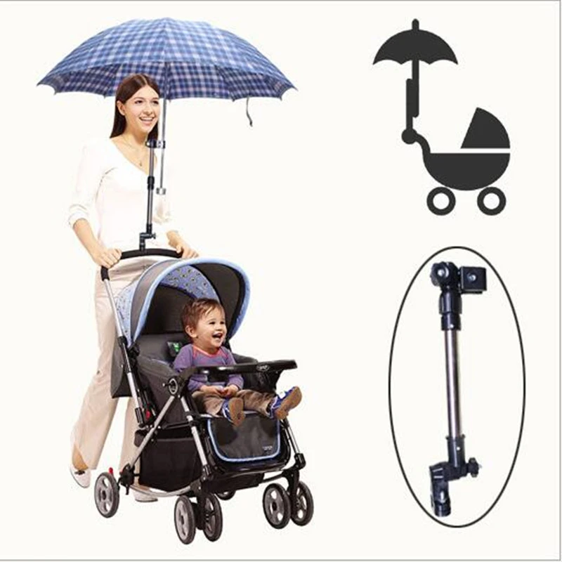 Nuevo cochecito de bebé de bicicleta silla paraguas Bar soporte para cochecito de bebé accesorios alta calidad|stroller accessories|baby accessoriesbaby buggy - AliExpress
