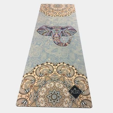 Nouveau tapis de sport en caoutchouc naturel coloré en forme d'éléphant, antidérapant, doux et confortable, tapis de Yoga imprimé, tapis de Fitness