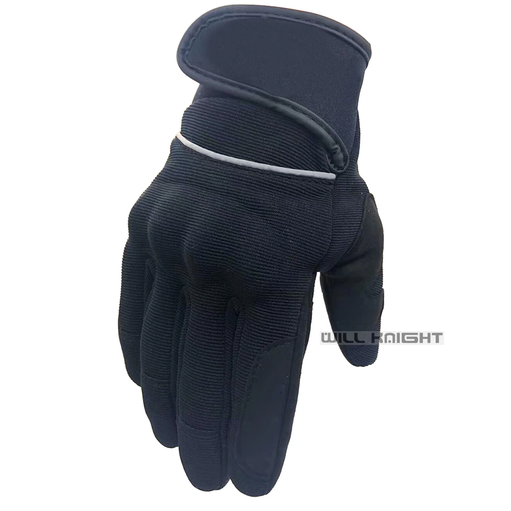 

Motorcycle Alpine Stella Spartan Textile Gloves Motocross Racing Riding Black Gloves