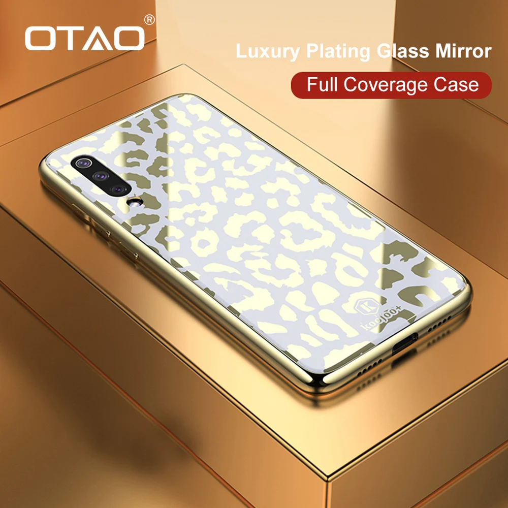 OTAO Новый чехол с леопардовым принтом для Xiaomi Mi 8 Lite 9 SE мягкий краями из ТПУ Для