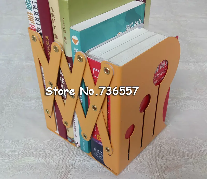 Новые корейские канцелярские ретро креативный удлинитель книжная полка винтажная металлическая подставка для книг 550