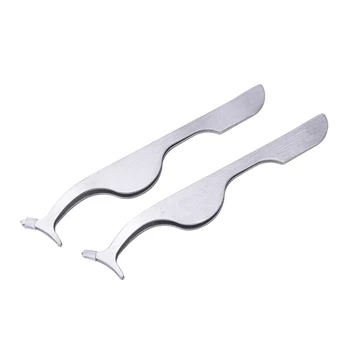 

False Eyelashes Curler Extension Lash Mascara Applicator Remover Steel Tweezers Clip Para Makeup Tool