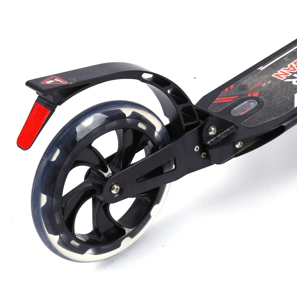 Подвеска толчок скутер взрослый Скут Воздушный город складной большой 200 мм колеса высокое качество