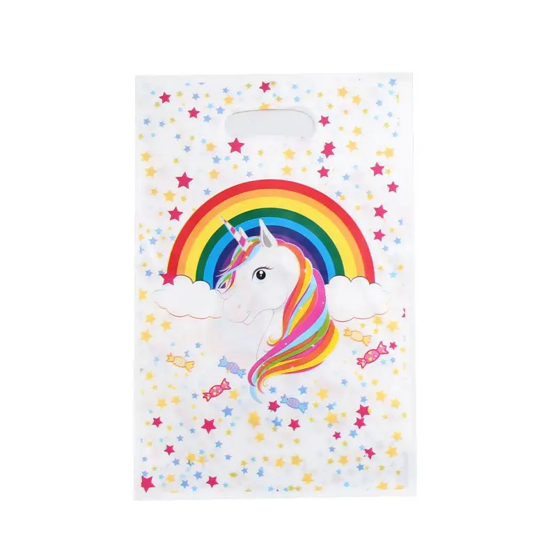 Loot Bag 20pcs 6 шт./партия, стиль, единорог, тема, Мультяшные свистки, вечерние, выдувные драконы, детские товары для дня рождения, вечеринки и украшения - Цвет: Loot Bag 20pcs