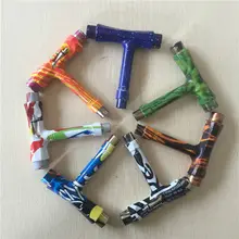 Skateboard Tools T Tools with L Key Metal & Plastic Pure color Tools for Skateboards Longboards 3 Sizes Sockets Tools