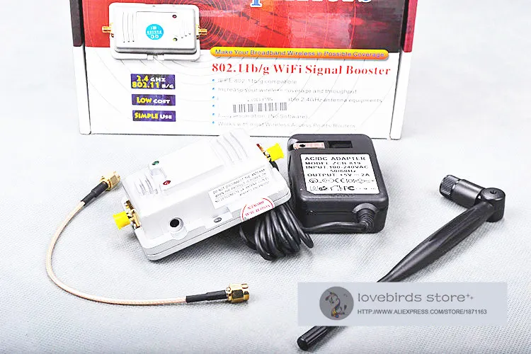 

2.4G 2w remote Extended Range power amplifier for DIY FPV quadcopter drones