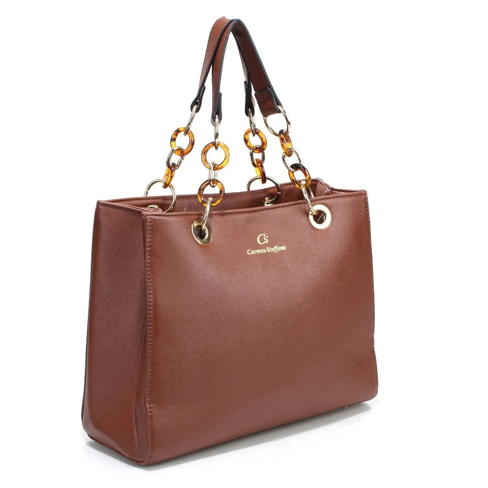 Carmen Steffens 2017 Bolsas Femininas Couro Women Shoulder Bags Tote Carmen Steffens 2017 Bolsas Femininas Couro Women Shoulder Bags Tote Las Handbags Purse Famous Brand Brown Cross Body Cs838 In Top Handle From
