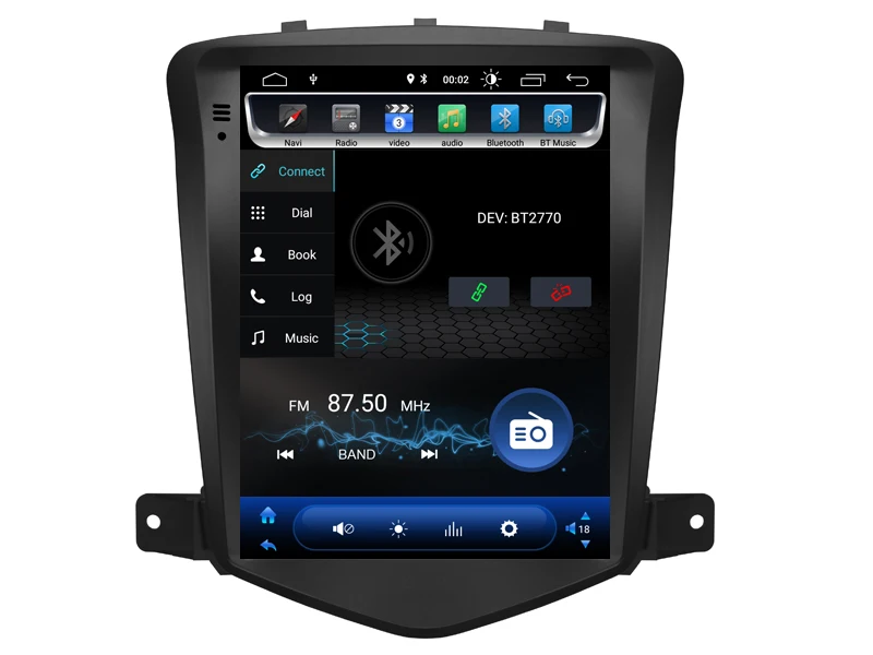 Flash Deal Vertical Screen android 8.1.0 gps navigation for Chevrolet CRUZE Navirider car multimedia dual zone stereo radio BT4.0 head unit 4
