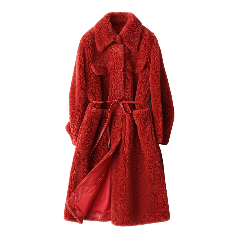 Roman Faux Décontracté Femmes Cardigan ChâleManches Automne ¾Bord À Pour Mouton DouilletCol Chaud Coatigan RetournéManteau Et BordStyle Maille Originals Hiver SzMVUp