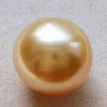 Пресноводный жемчуг(10-11 мм Природный из южных морей золото по оптовым ценам половина просверленные