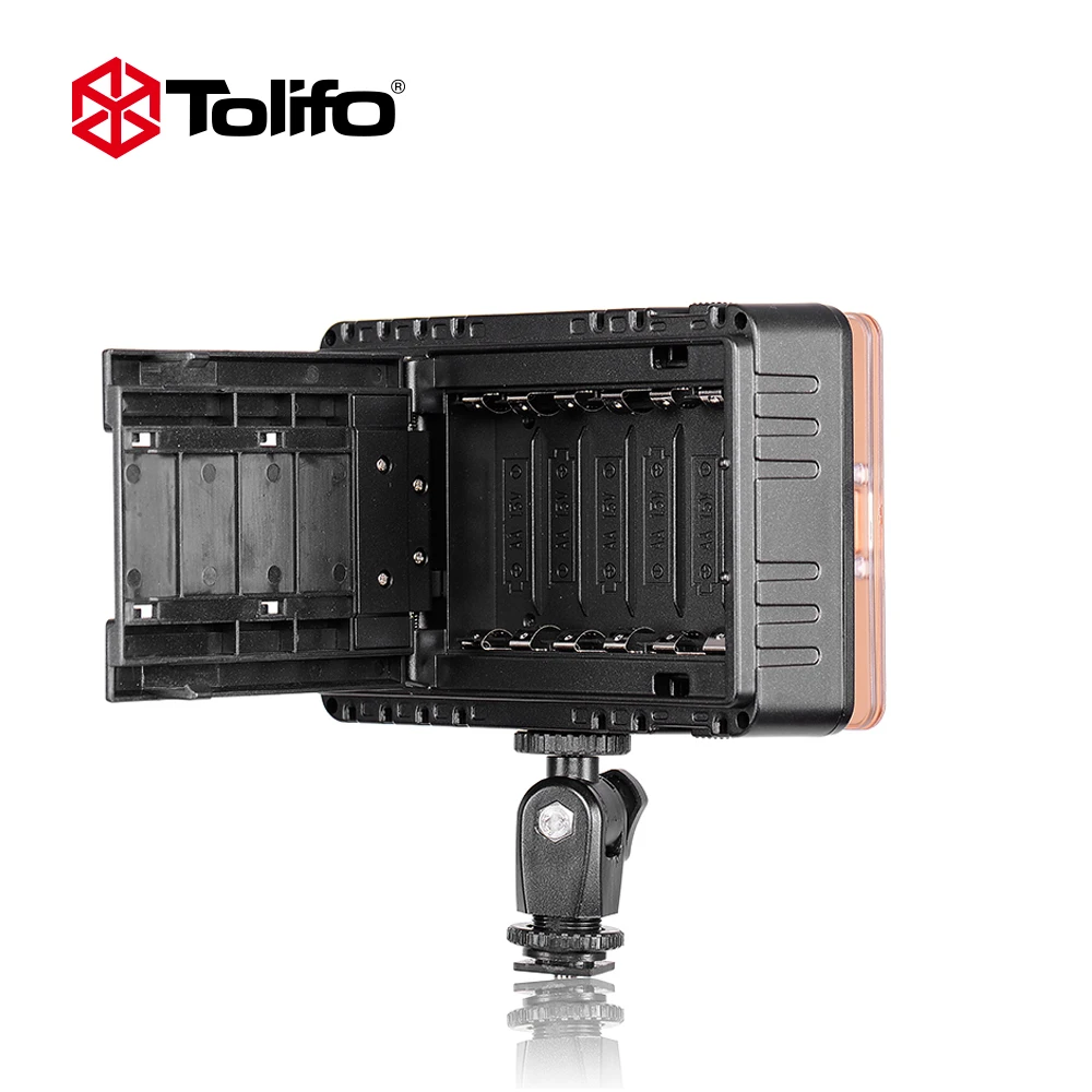 Tolifo PT 160S 160 LED видео свет 1200LM 5600 K/3200 K с регулируемой яркостью двумя фильтрами для