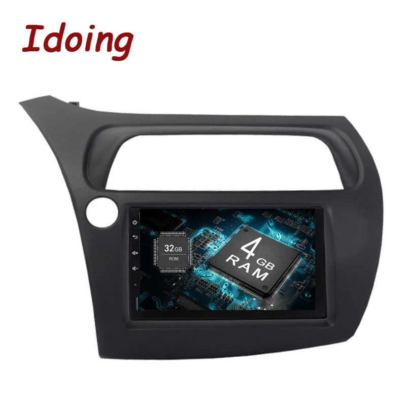 

Idoing 2Din 7"Car GPS Multimedia Player Android8.0 For Honda Civic Hatchback 4G+32G 8Core Steering-Wheel Navigation Fast Boot