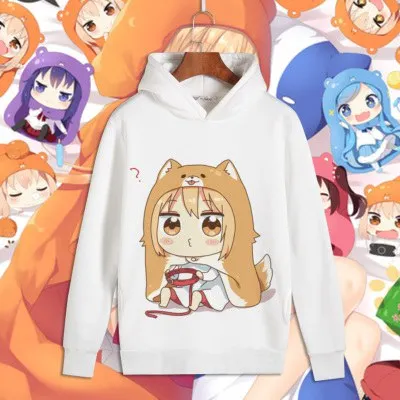 Himouto! Umaru-chan косплей мультипликационный персонаж дома Умару принт пуловер Толстовка толстовки для мужчин и женщин унисекс флисовая толстовка для осени - Цвет: 6