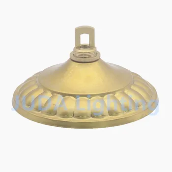 

Brass ceiling rose vintage copper ceiling canopy with ceiling hook brass lamp base for retro Edison chandelier led pendant light
