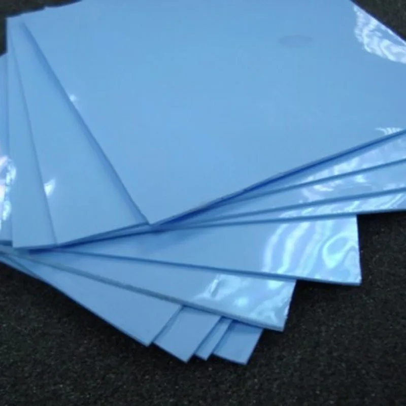 

1 piece 100*100mm 6W/m-K Thermal Pads Silicone Cooling For GPU CPU IC Repairing Mobile Laptop Computer etc.