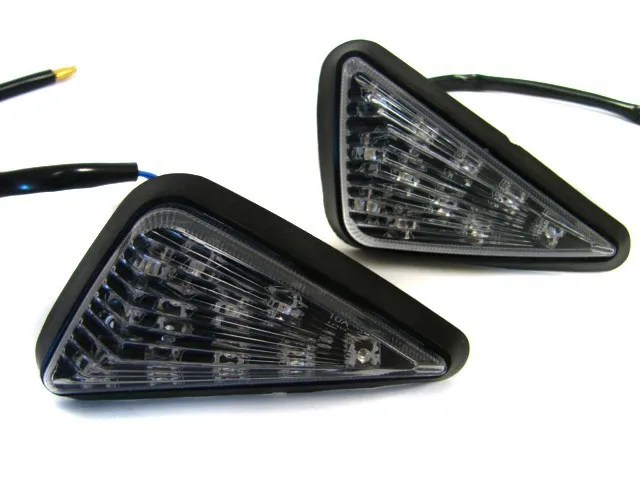 

Triangle Euro Motorcycle LED Turn Signal Light Flasher Blinker For Suzuki Honda CBR 929 954 RR F4i 600RR 1000RR GSXR GSX-R 600