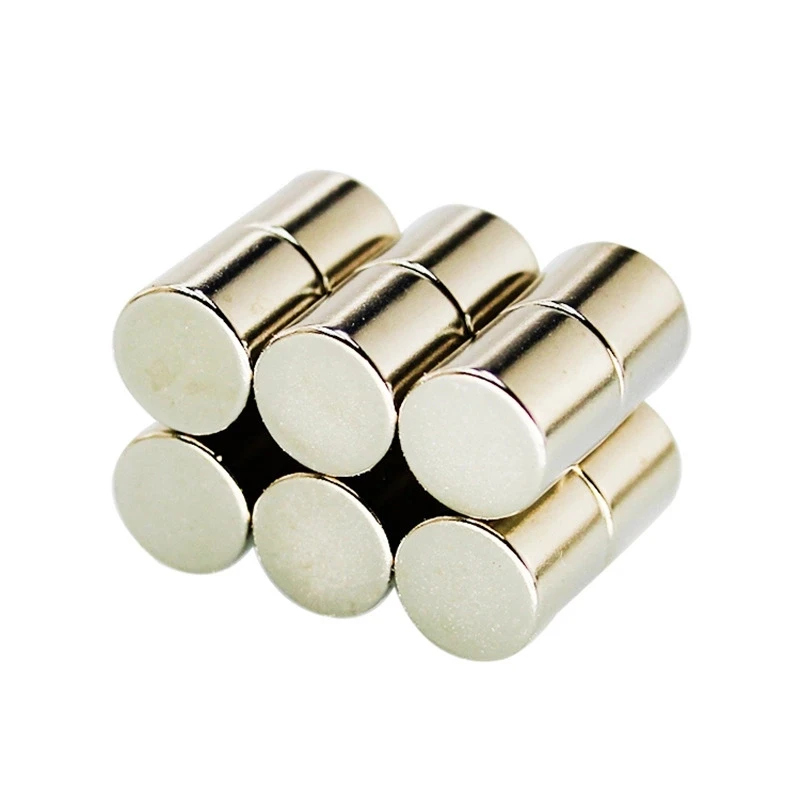 10pcs 10 x 10 mm N50 Super Strong Powerful Small Round Rare Earth Neodymium Magnets 10 x 10 mm