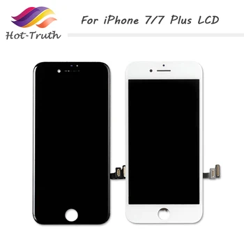 

10Pcs/Lot OEM Black White LCD For iPhone 7 7 Plus AAA+++ Display Digitizer Assembly with 3D Touch Screen Replacement Free DHL