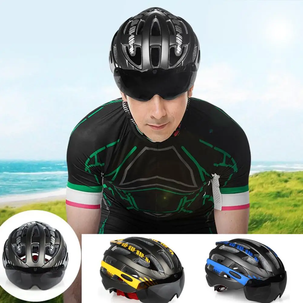 

Ultralight Sport Helmet Integrated Mold Magnetic Goggles Bicycle MTB Road Bike Cycling Helmet Outdoor Skating Riding Scooter