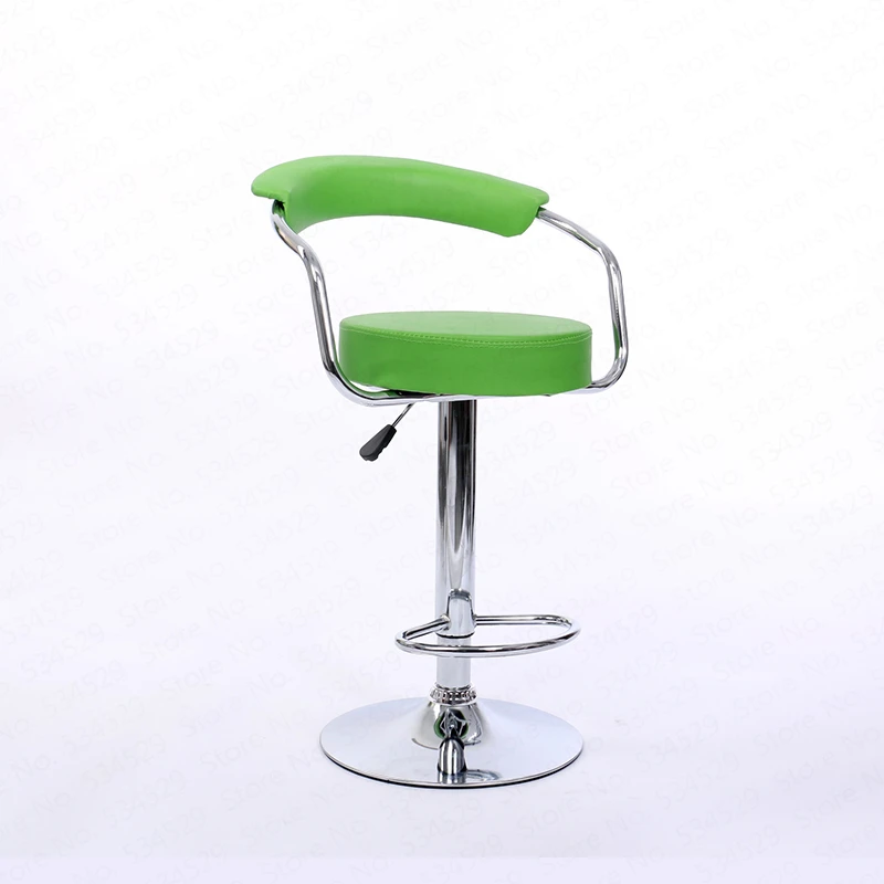 

Bar Chair Lift Chair Modern Minimalist Back Bar Chair Home Bar Stool Rotating Front Desk High Foot Cashier Stool Dotomy Chair