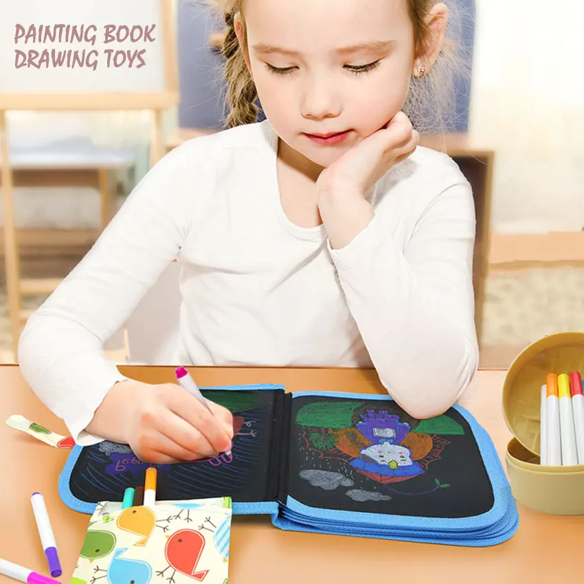 

Water Chalk Drawing Book Coloring Book For Kids Magic Board Kids Painting Drawing Board Creation Toys For Children Birthday Gift