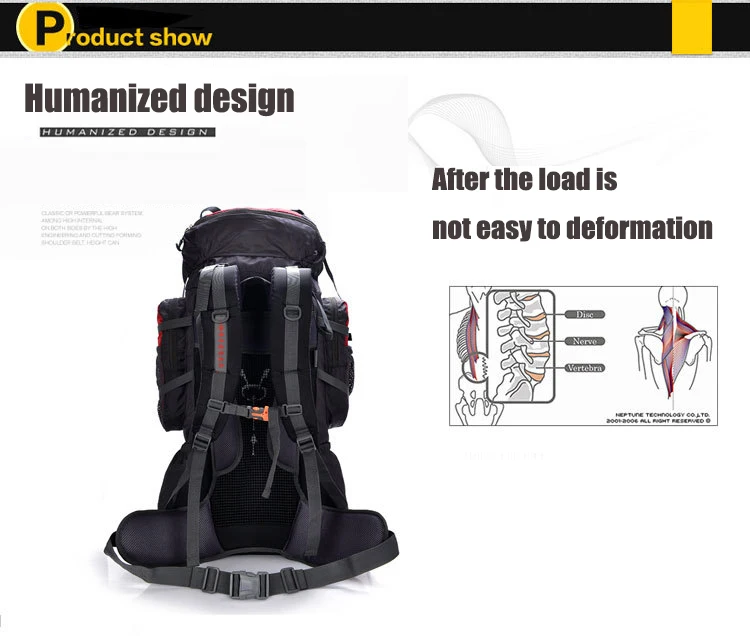 Хит, большой размер 85L, уличный рюкзак, для путешествий, многоцелевой, для альпинизма, рюкзаки для пеших прогулок, водонепроницаемые Рюкзаки, для кемпинга, спортивные сумки