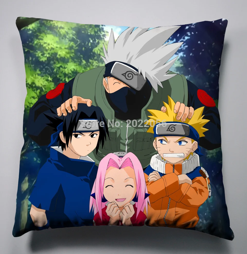 

Anime Manga Naruto Pillow 40x40cm Pillow Case Cover Seat Bedding Cushion 004