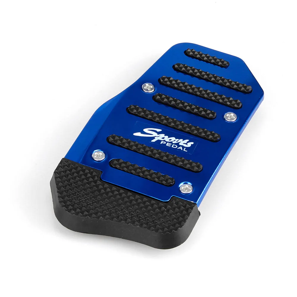 Universal Aluminum Manual Series Automatic Non-Slip Pedal Cover 3 Pcs/set