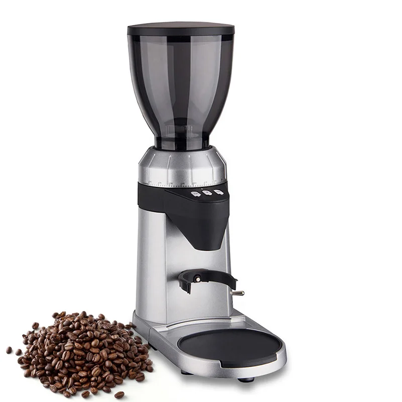 Italian Coffee Grinder Commercial Electric Coffee Grinder 40 Files Adjustable Thickness Home Coffee Bean Electric Grinder ZD-16