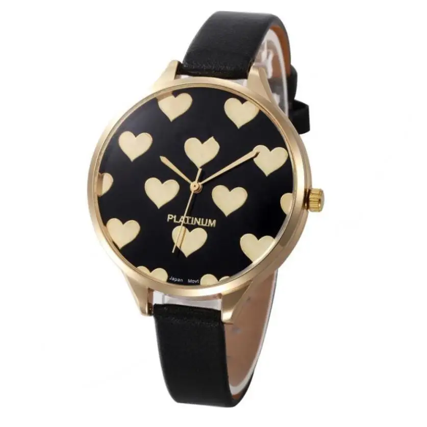 Relojes mujer 2018 женские повседневные часы в клетку искусственная кожа Кварцевые