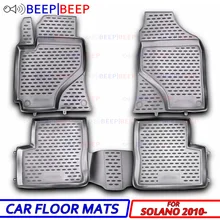 Для Lifan Solano 2010-автомобильные Затопленные коврики, автомобильные коврики, пылезащитные Нескользящие автомобильные Стайлинг, защита интерьера