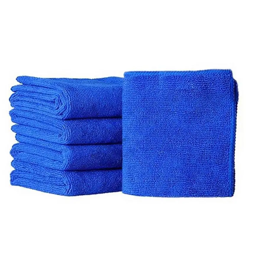 Car Care Water absorbing Cleaning Towel Practical Blue Soft Absorbent Cloth Microfiber For Auto