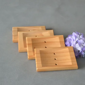 

200pcs Creative natural wood soap dish soap Tray wooden soap box soap holder bathroom accessories storage rack wen6365