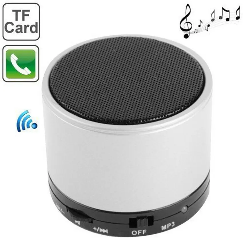 Миниатюрные Bluetooth колонки S10 беспроводные маленькие со светодиодной подсветкой