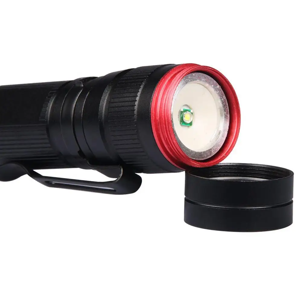 SKYWOLFEYE XPE 2000 LM waterproof LED Flashlamp Adjustable Focus Night Camping Cycling Mini Torch