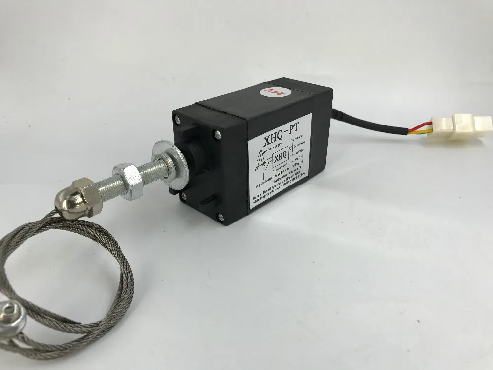 Peças de Motor Feito em China Diesel Gerador Desligar Válvula Parar Solenóide Xhq-pt 24 v 3 Peças e acessórios do gerador