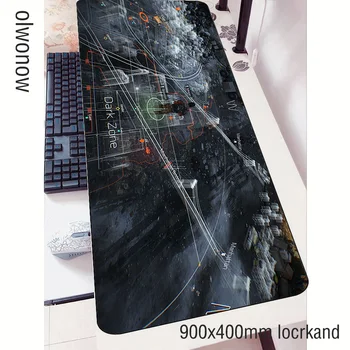 

tom clancy's the division padmouse 900x400x3mm gaming mousepad game pc mouse pad gamer computer desk 3d mat notbook mousemat