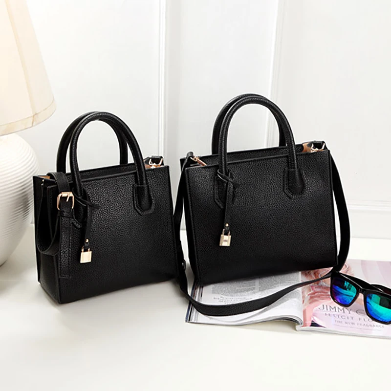 YOUR MOON Two Size Flap Bag Personality lock Women Handbag Soft PU Leather Women Top-Handle Bag Shoulder Crossbody Bag Tote цена YOUR MOON Two Size Flap Bag Personality lock Women Handbag Soft PU Leather Women Top-Handle Bag Shoulder Crossbody Bag Tote цены онлайн