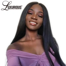 Прямые Полностью кружевные человеческие волосы парики для черных женщин предварительно выщипанные волосы полный парик шнурка бразильский Remy Bleched узлы швейцарское кружево