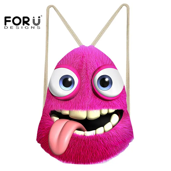 FORUDESIGNS/спортивная сумка-рюкзак для детей, для мальчиков и девочек, для фитнеса, с мультипликационным принтом, сумка для йоги, рюкзак для бега, сумка - Цвет: CC1999Z3
