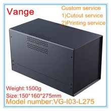 1 шт./лот, электронный проект, распределительная коробка 150*160*275 мм, порошковая поверхность, железный корпус, ABS пластиковые панели, корпус, чехол diy для PCB