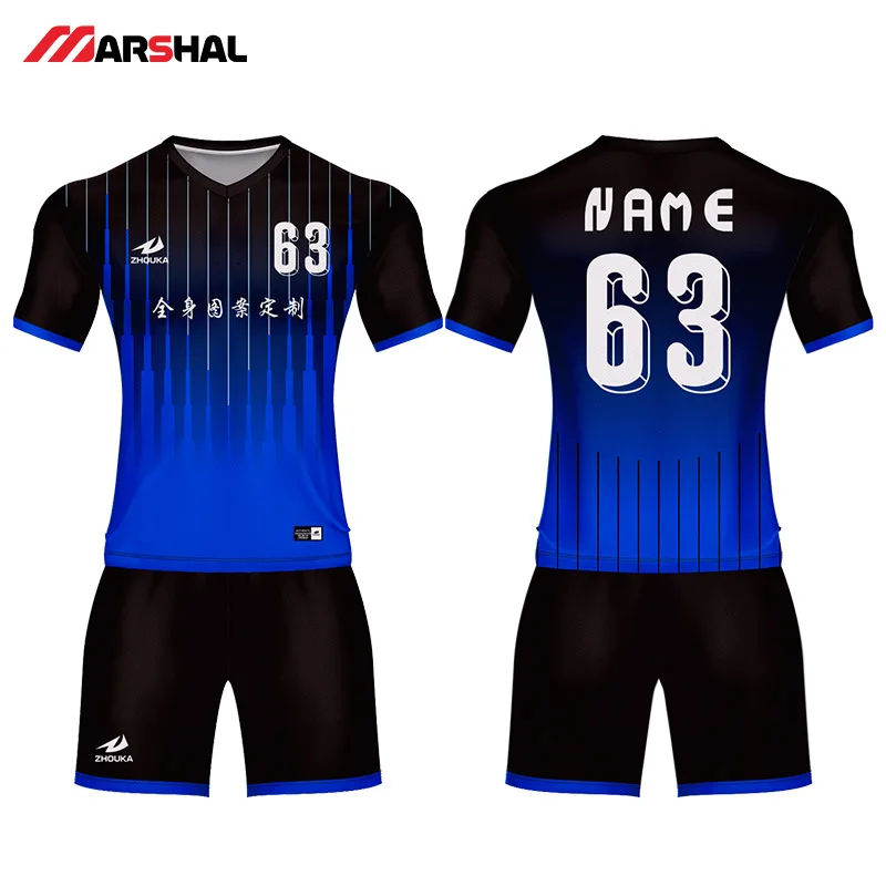 Customized design team practice jerseys shirt maker football kits