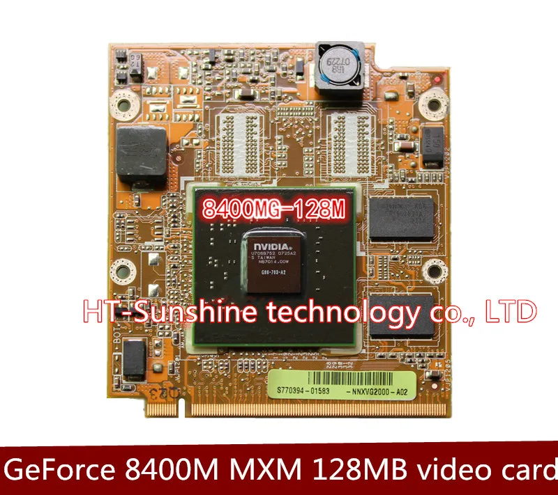 

DEBROGLIE GeForce 8400M G MXM 128MB Graphics Video Card A8S A8D Pro80S A8SC A8DC X81S Z99D Z99S F8S 8400M