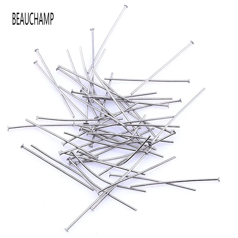 Штифты BEAUCHAMP с плоской головкой 50 мм иглы для изготовления ювелирных изделий