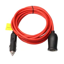 Marsnaska горячая Распродажа 3,6 м длинный 12 В/24 В Автомобильный Прикуриватель разъем удлинитель Кабель; из медной проволоки шнур провода адаптер Heav