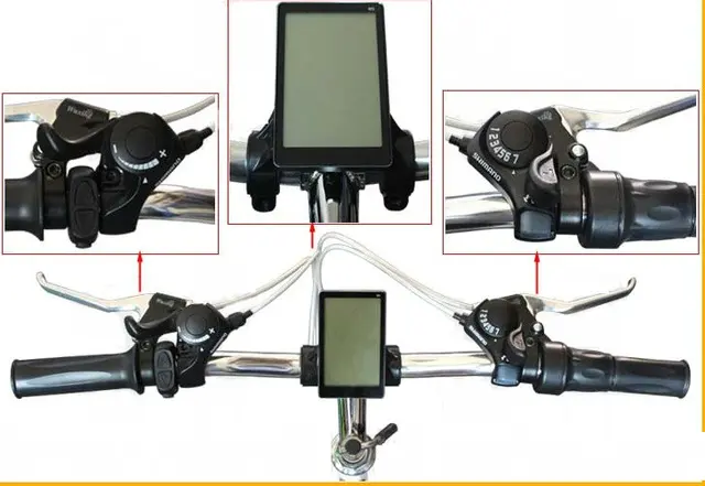 M5 Compteur D'Affichage LCD pour VéLo éLectrique + ContrôLeur à Onde  SinusoïDaB3