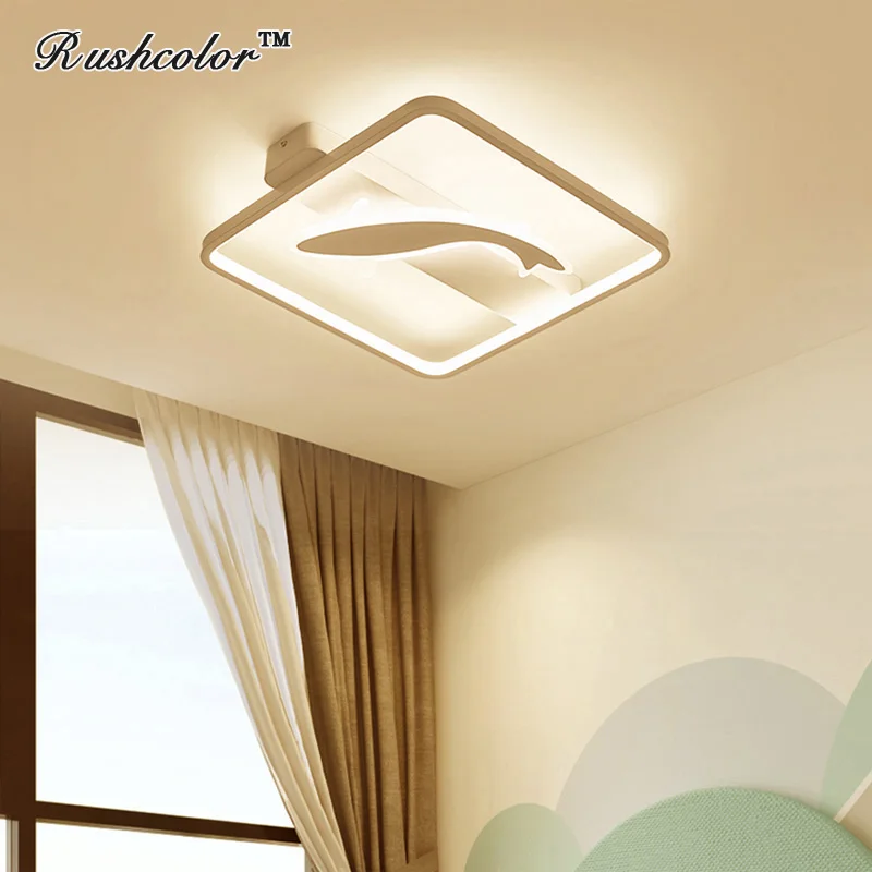 

Modern Square&circle Ultra-thin Acrylic ceiling light for living room/bedroom LED Ceiling light with remote contorl f