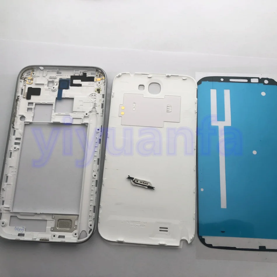 Сменный Чехол с полным корпусом запасные части для Samsung Galaxy Note 2 II N7100 задняя