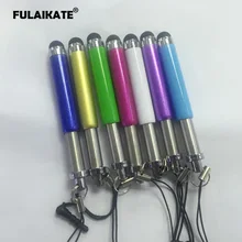 FULAIKATE Регулируемый универсальный стилус для сенсорного экрана для iPad Air Tablet PC Портативный Стилус для iPhone X ручка с сенсорным экраном с заглушкой от пыли